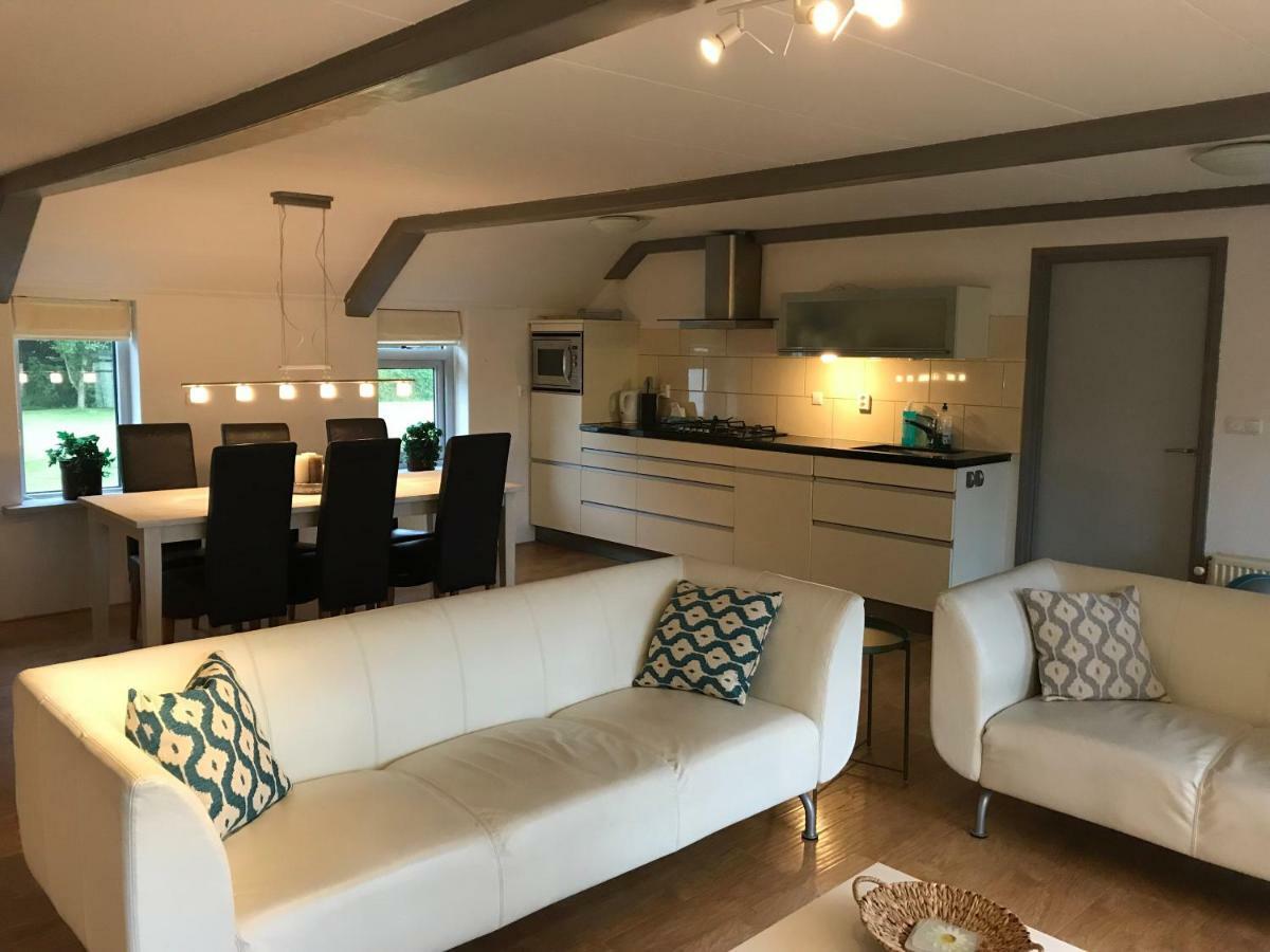 Vakantiewoning Grensgebied Groningen/Drenthe/Friesland Zevenhuizen  Kültér fotó