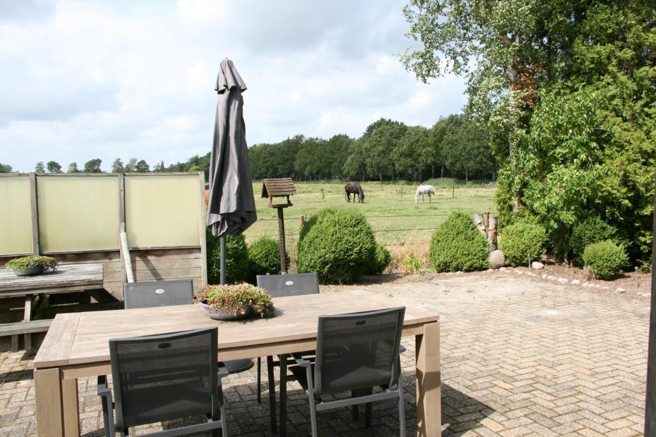 Vakantiewoning Grensgebied Groningen/Drenthe/Friesland Zevenhuizen  Kültér fotó