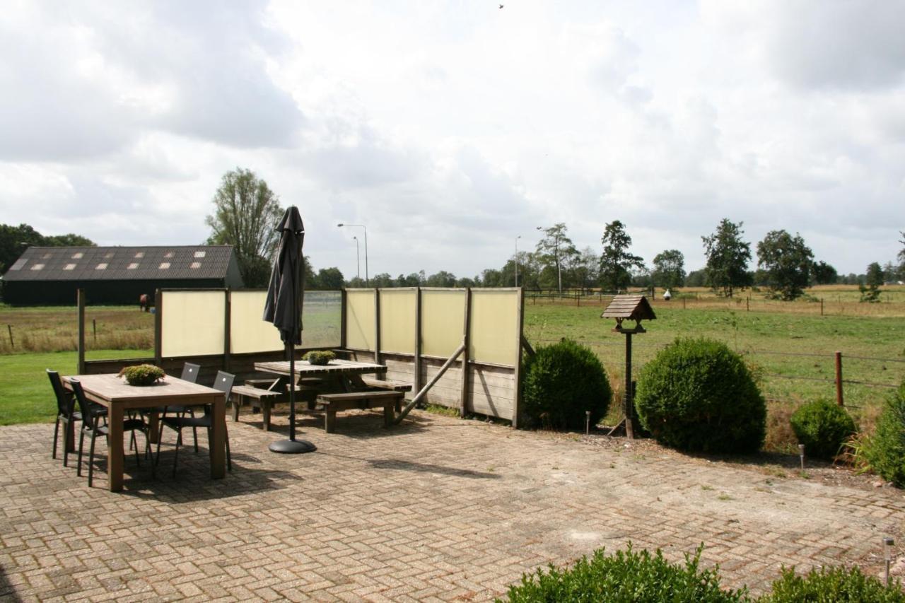 Vakantiewoning Grensgebied Groningen/Drenthe/Friesland Zevenhuizen  Kültér fotó